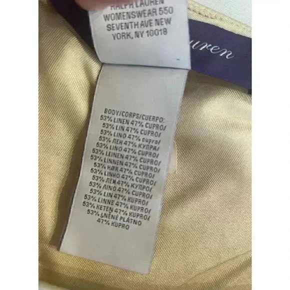 Ralph Lauren Collection Purple Label Gown Jumpsuit Runway Maxi Dress runway XS S - Picture 15 of 15